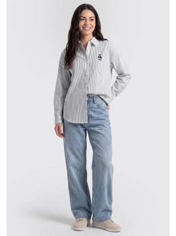 myMo Women Shirt in White Black