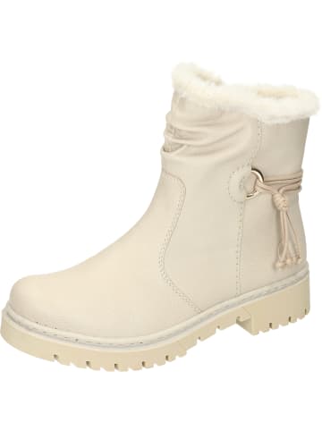 rieker Klassische Stiefeletten in beige/offwhite