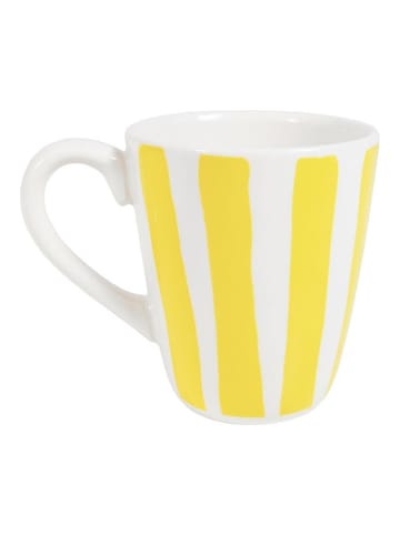 Blond Amsterdam Becher Gelber Streifen in Gelb - 350 ml
