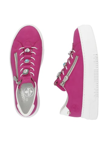 rieker Schnürschuhe in pink