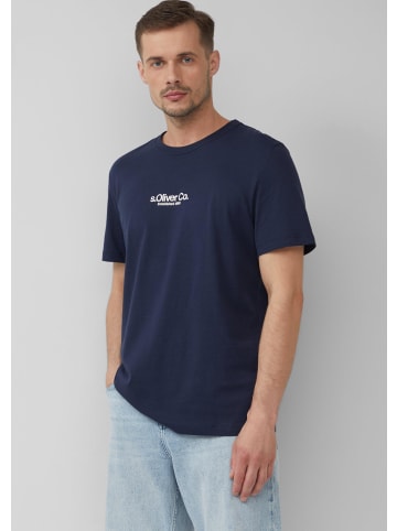 s.Oliver T-Shirt in 58D1_tiefblau