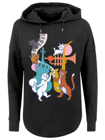 F4NT4STIC Oversized Hoodie Disney Aristocats Dancing in schwarz