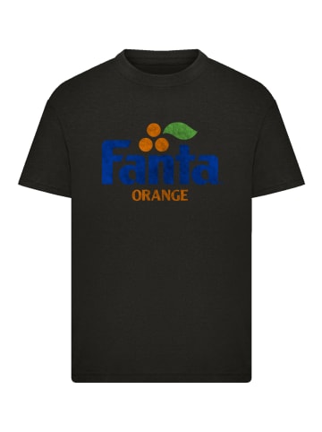 F4NT4STIC T-Shirt Fanta Orange in schwarz