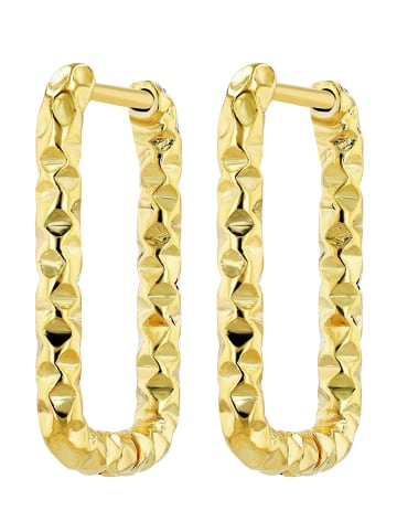 Adeliás Damen Ohrringe aus Edelstahl in gold