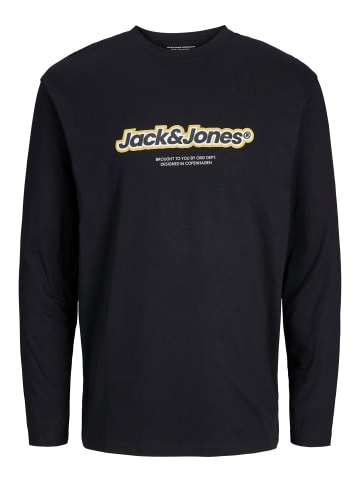 JACK & JONES Junior Langarmshirt JORVESTERBRO NEWTON BRNDG in black