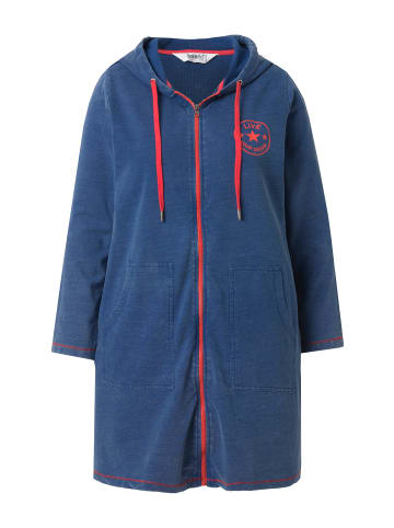 Angel of Style Sweatjacke in blue denim