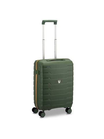 Roncato Skyline 2.0 Neon - 4-Rollen-Kabinentrolley S 55 cm (grey) in military green