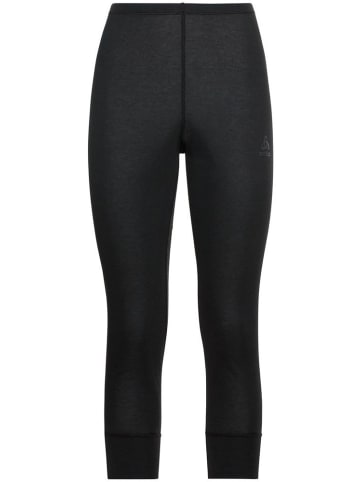 Odlo Leggings "Bl Bottom 3/4 Active Warm Eco" in Schwarz