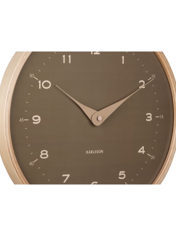 Karlsson Wanduhr Osado Dome - Grün - Ø30cm