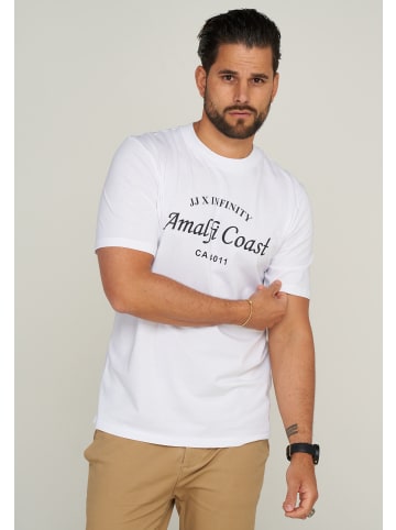 Jack & Jones T-Shirt - JJHILL TEE SS CREW NECK in White