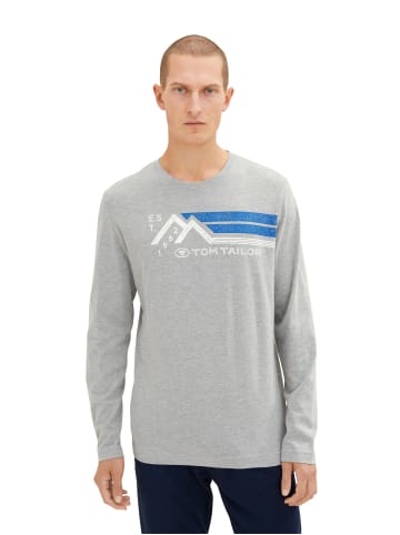 Tom Tailor Longsleeve in grau