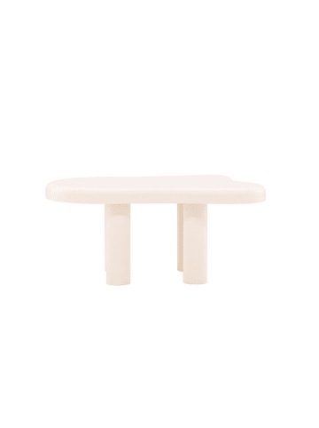 ebuy24 Couchtisch Strömstad Weiß 71 x 100 cm