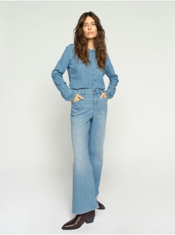 Mos Mosh Jeansbluse MMMattie in light stone