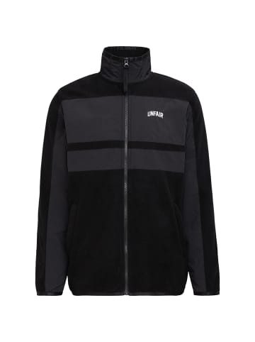 UNFAIR ATHLETICS Fleecejacke Fullzip in schwarz