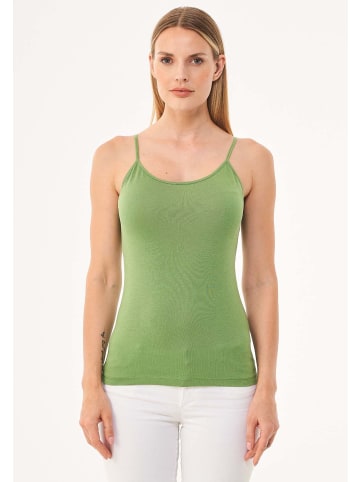 Organication Top "WOR13350" in Grasgrün