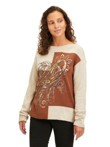 Betty Barclay Rundhalspullover für Damen in beige