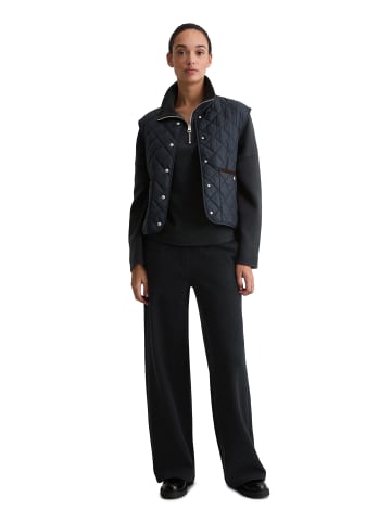 Marc O'Polo Kragenlose Steppweste regular in Deep Night Blue