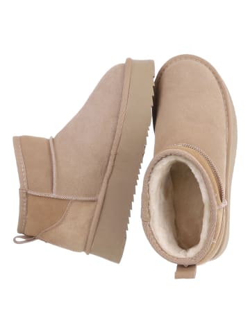 Ital-Design High Heel in Hellbraun