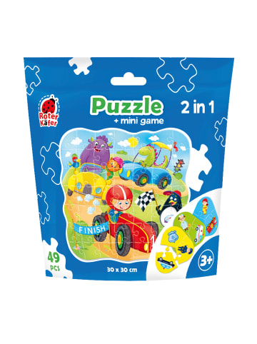 Roter Käfer Puzzle in stand-up pouch "2 in 1. Cars" RK1140-03