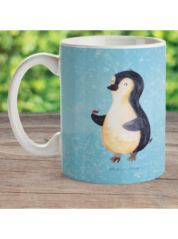 Mr. & Mrs. Panda Trinklernbecher Pinguin Marienkäfer ohne Spruch in Eisblau