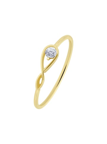 Lucardi 375 Gold Ring  Oval