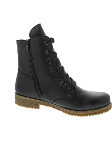 rieker Schnürstiefel Schwarz