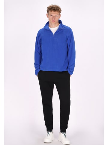 MO Herren Fleecepullover in Königsblau