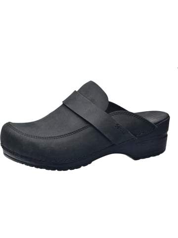 Sanita Comfortwear Clog "Original-Knaus Open" in Schwarz