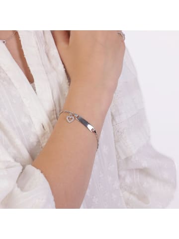 Lucardi 925 Silber Armband Stab