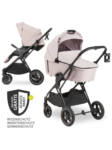 Hauck Kombi-Kinderwagen Vision X Duoset Silver in beige