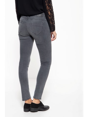 ATT Jeans ATT Jeans ATT JEANS Damen 5-Pocket Jeans mit Strukturstickerei am Tascheneingriff Venus in grau