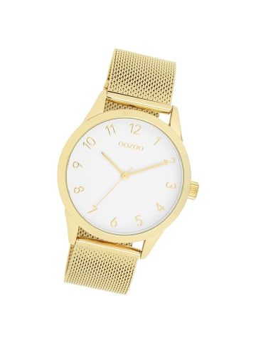 Oozoo Analog-Armbanduhr Oozoo Timepieces gold groß (ca. 40mm)