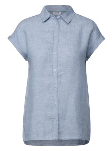 Cecil Langarmbluse in chambray forever blue