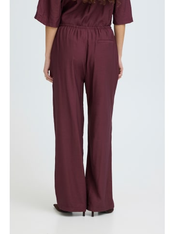 ICHI Freizeithose IHFALURA Loose fit in Vineyard Wine