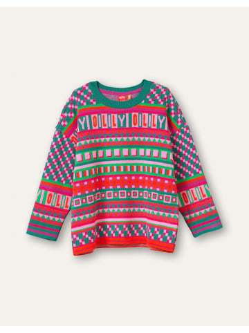 Oilily Klock-Pullover in Grün