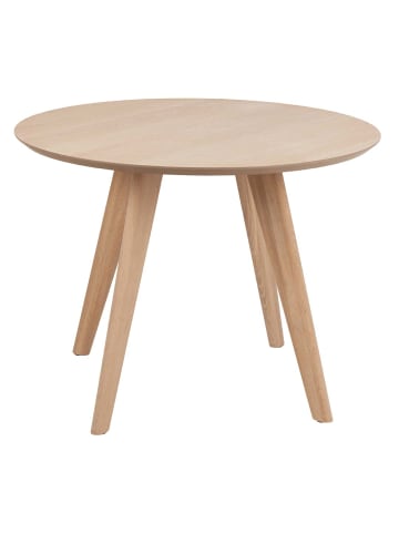 ebuy24 Esstisch Townsville Eichenfurnier 100 x 100 cm