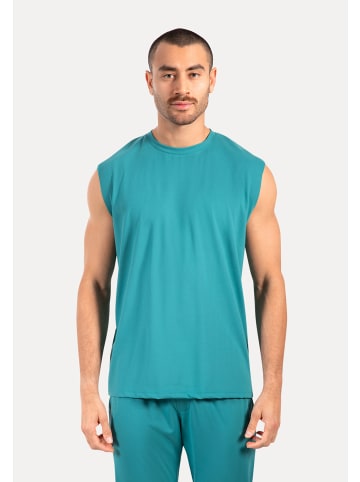 SMILODOX Tank Top Xion in Petrol