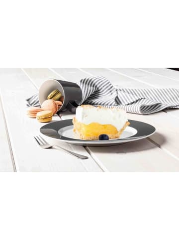 Seltmann Weiden 6er Set Frühstücksteller No Limits Moments ø 24 cm in weiß-grau