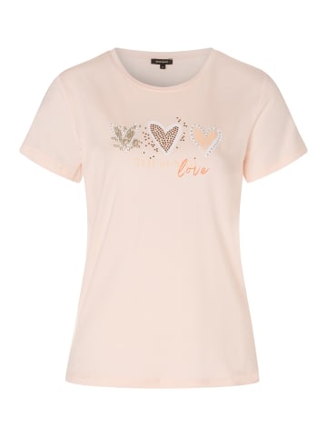 More & More Herzprintshirt in sorbet peach