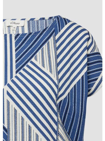 s.Oliver T-Shirt in 55A1_royalblau