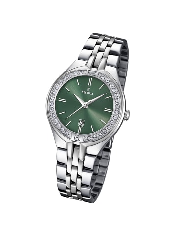 Festina Analog-Armbanduhr Festina Mademoiselle silber mittel (ca. 32,5mm)