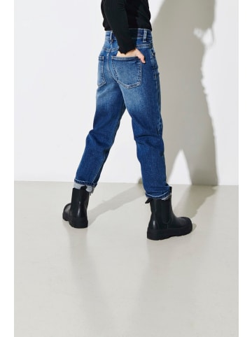 KIDS ONLY Mom Jeans in dark blue denim