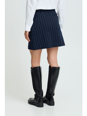 b. young BYROWAN MINI SKIRT - regular fit in Navy Blazer Mix