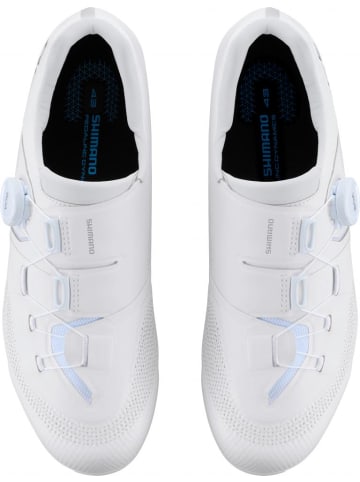 SHIMANO Fahrradschuhe RC503 Road SPD-SL 43 Weiß -eichte Rennradschuhe mit