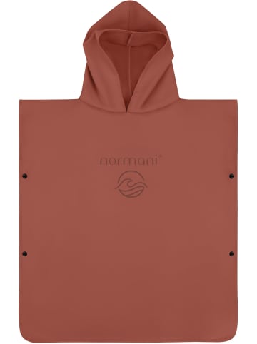normani Kinder Badeponcho aus Mikrofaser Manati in Rot