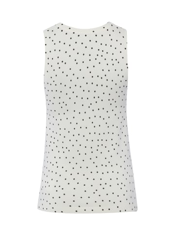 Marie Lund Top in weiß schwarz - 0001