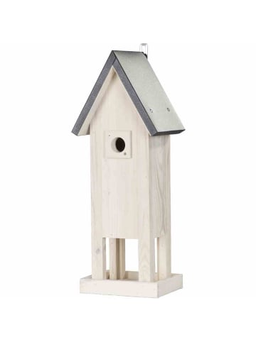 Siena Garden Nistkasten Luke mit Futterstelle, 32mm in Creme in Creme