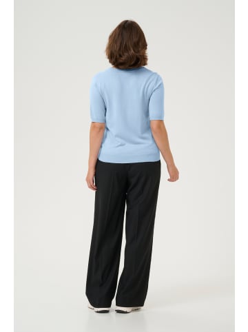 Kaffe Strickpullover KAlizza in Soft Chambray
