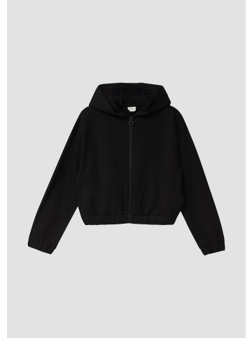 s.Oliver Sweatshirt Jacke in 9999_schwarz