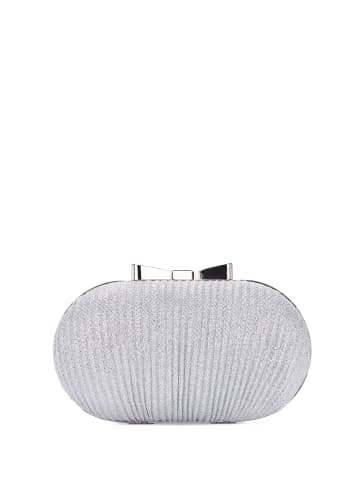 Blonda Women Clutch in Silver